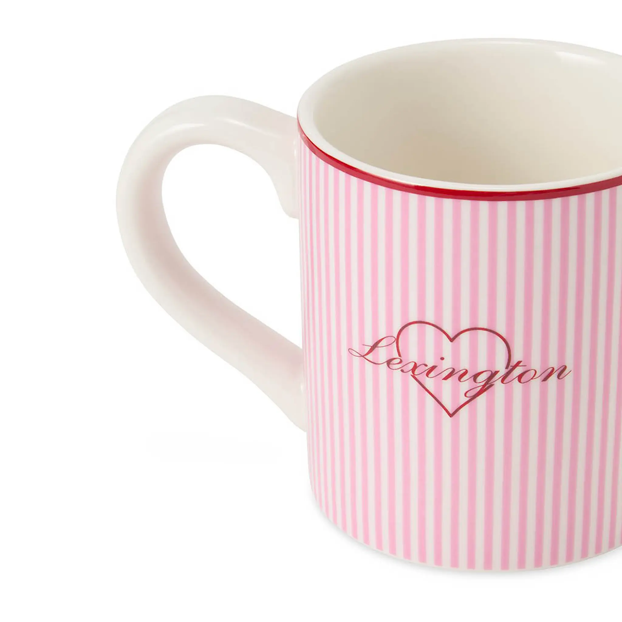 Lexington Valentine's mugg 42 cl rosa/vit/röd