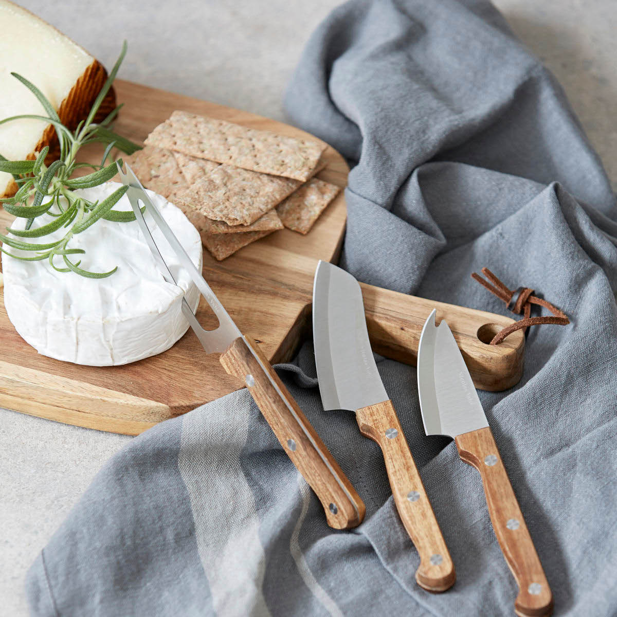 Nicolas Vahé Ostknivar set 3 delar natur