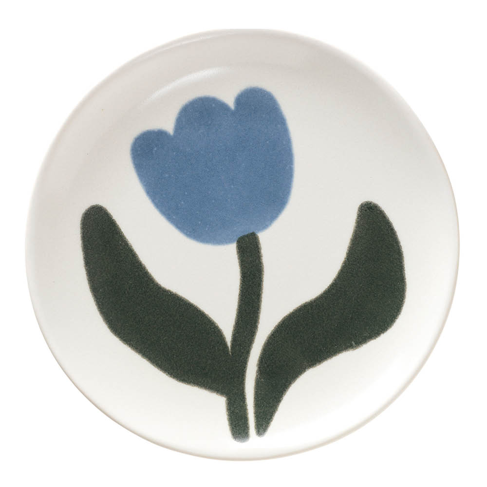 Broste Copenhagen Dora Lautanen 15 cm Dusty Blue/Agave Green