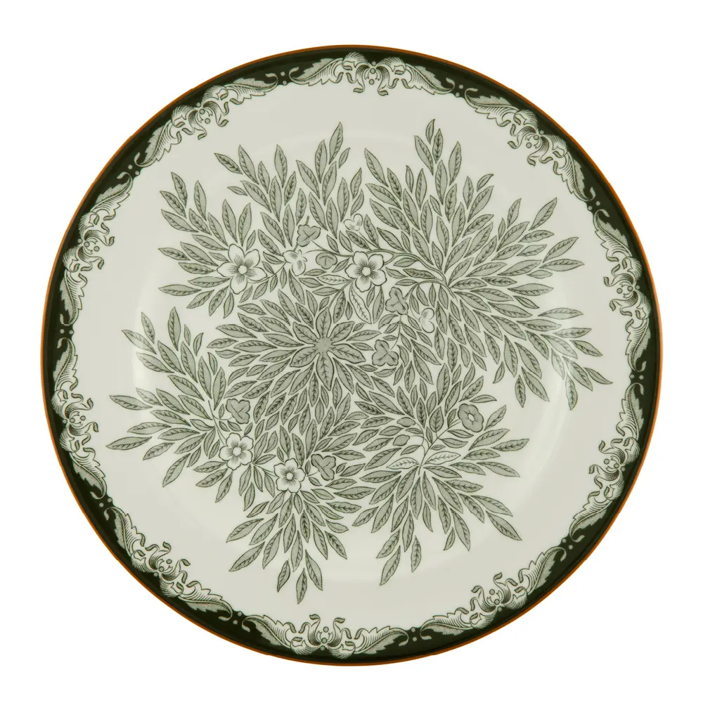 Ostindia Floris Lautanen 27 cm Vihreä