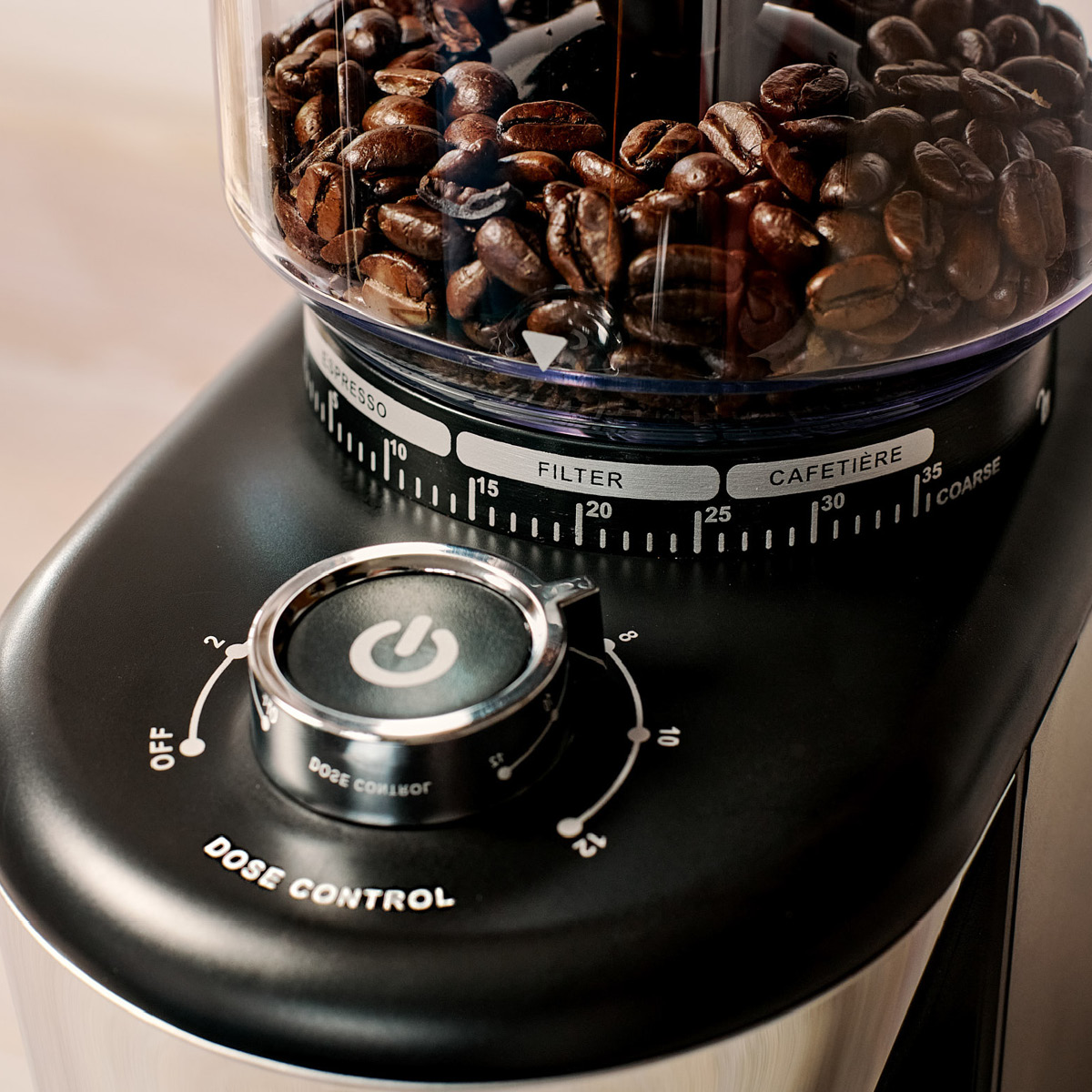 Dualit Burr Kahvimylly Musta