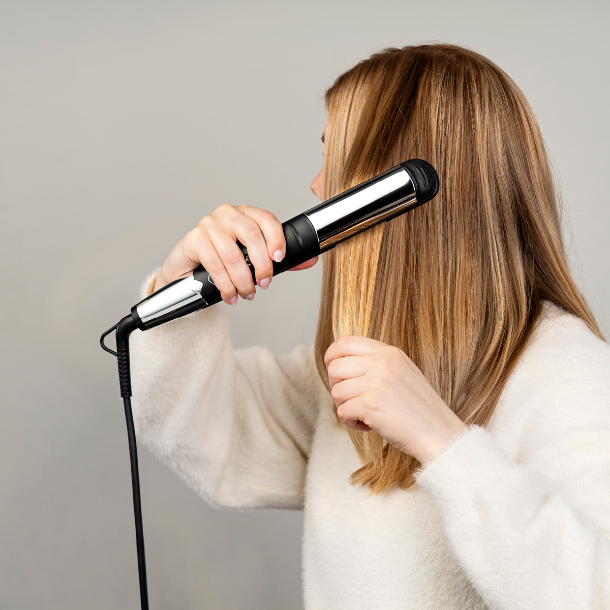 OBH Nordica Curl & Shine plattång NF4645N0 svart