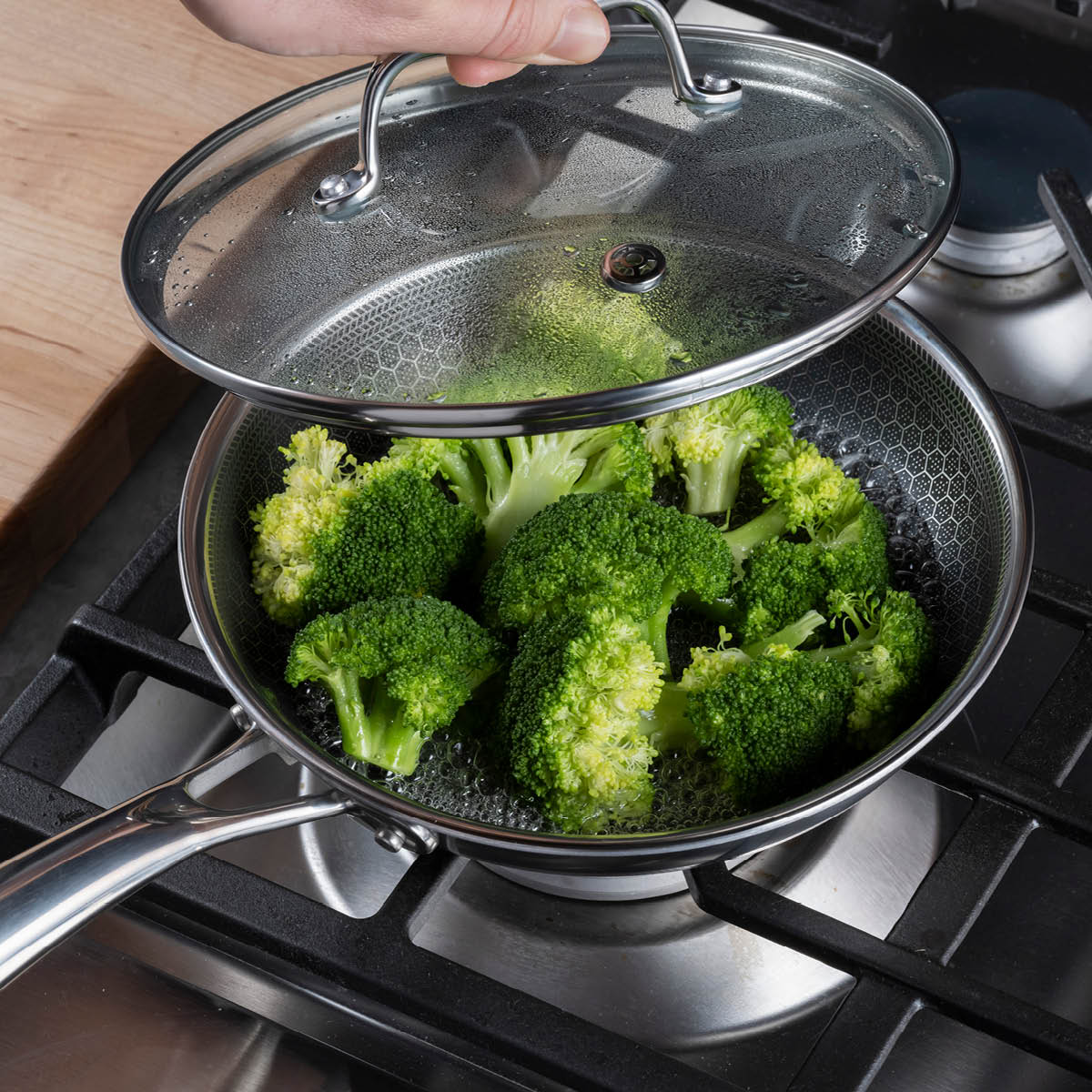 Hexclad Hybrid lokk glass 20 cm