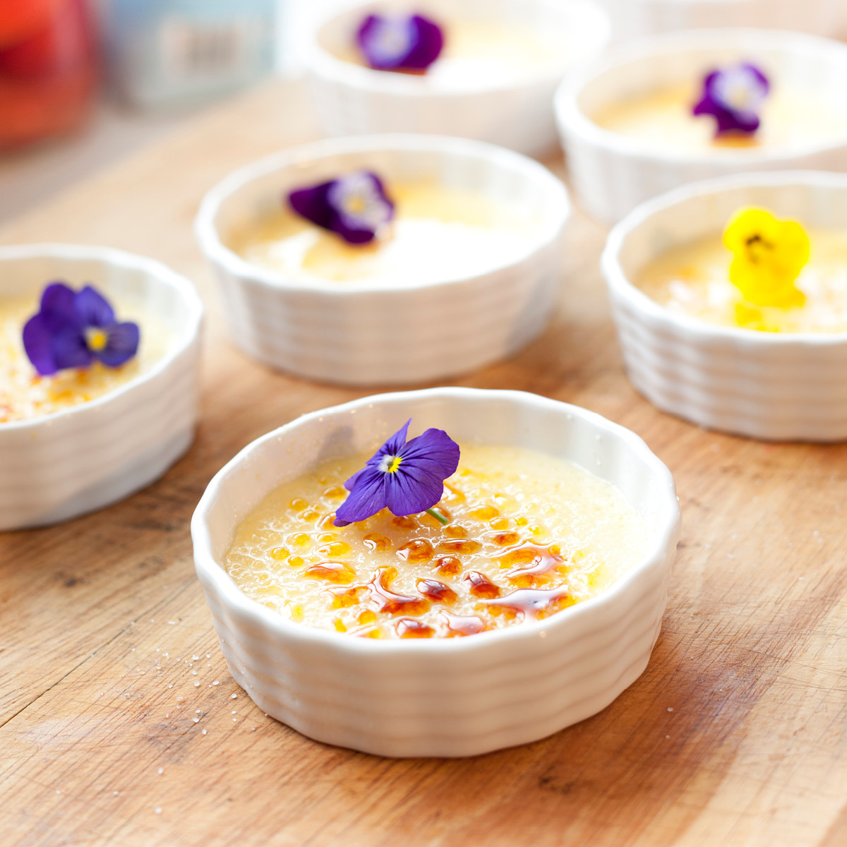 Modern House Daily Use crème Bruleè Form 10 cm