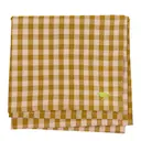 Maria kökshandduk 50x70 cm rosa/senapsgul