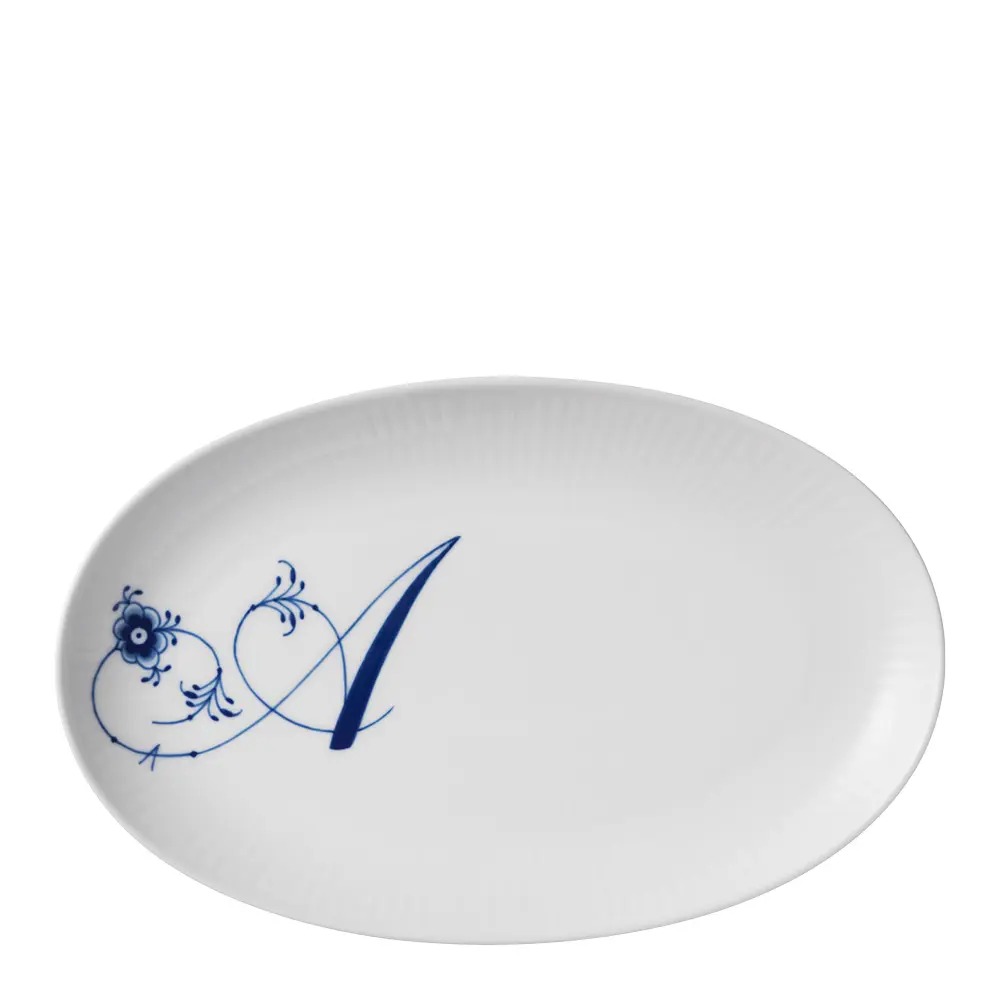 Alphabet Collection Lautanen soikea 23 cm A