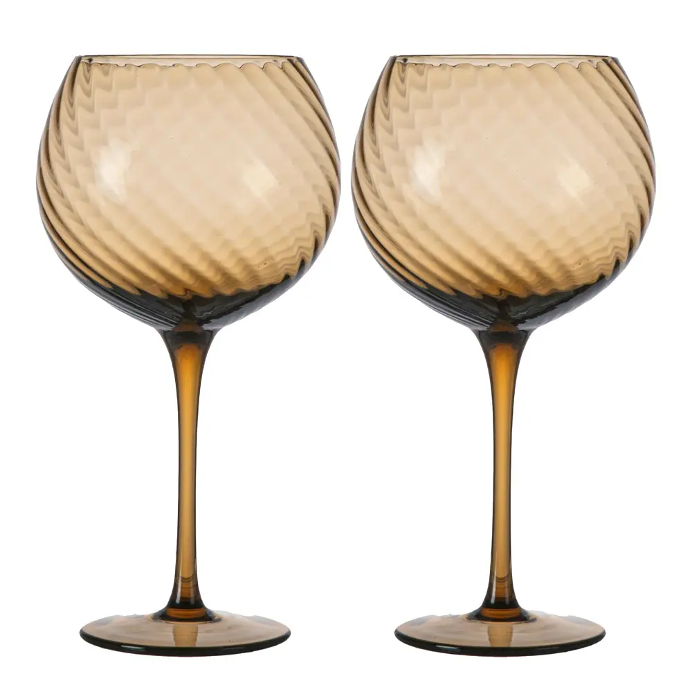 Opacity Viinilasi 47 cl 2 kpl Ruskea