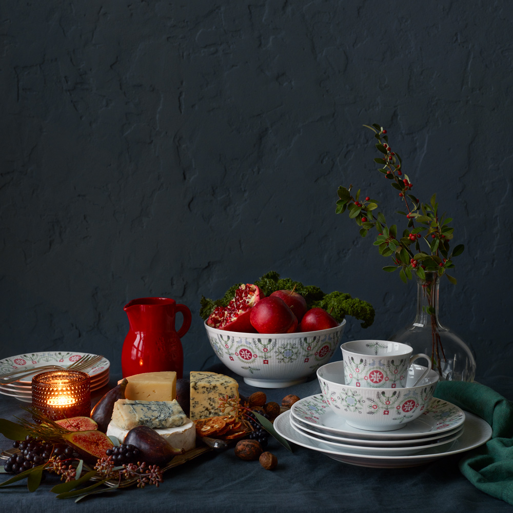 Rörstrand Swedish Grace Winter serveringsbolle 1,7L