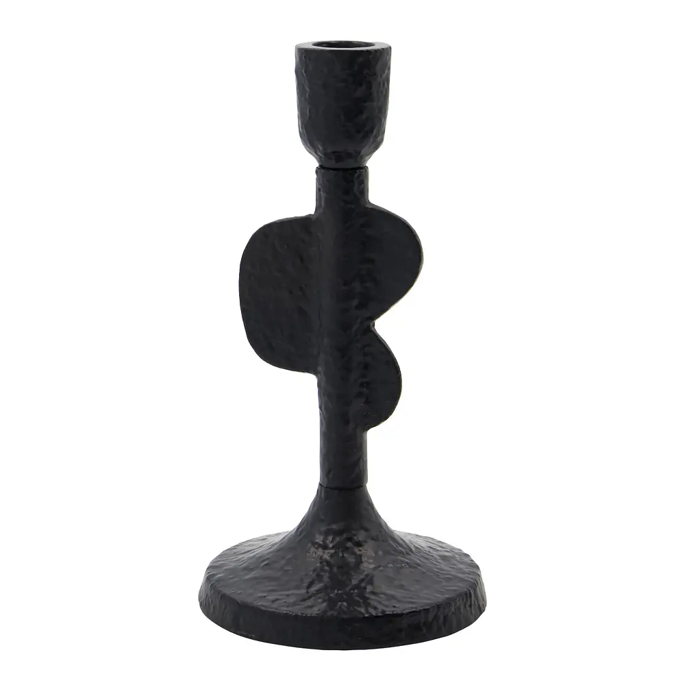 Donna Kynttilänjalka 20 cm Musta