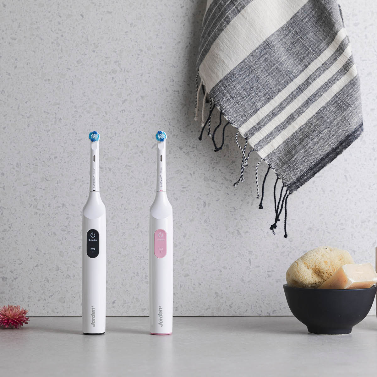 Jordan Clean Smile eltandborste TBT-200GY grå