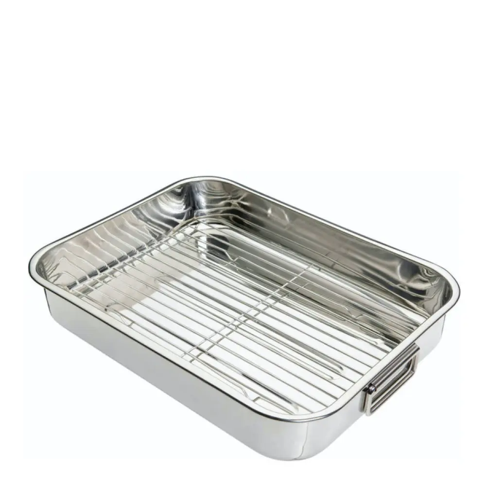 Blue Card Uunivuoka ritilällä 43x31 cm Teräs