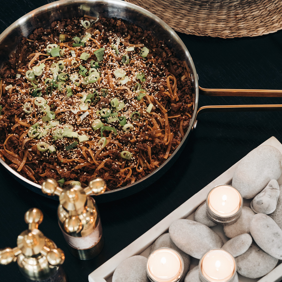 Vargen & Thor Arvet Modell XB stekepanne 28 cm matt svart