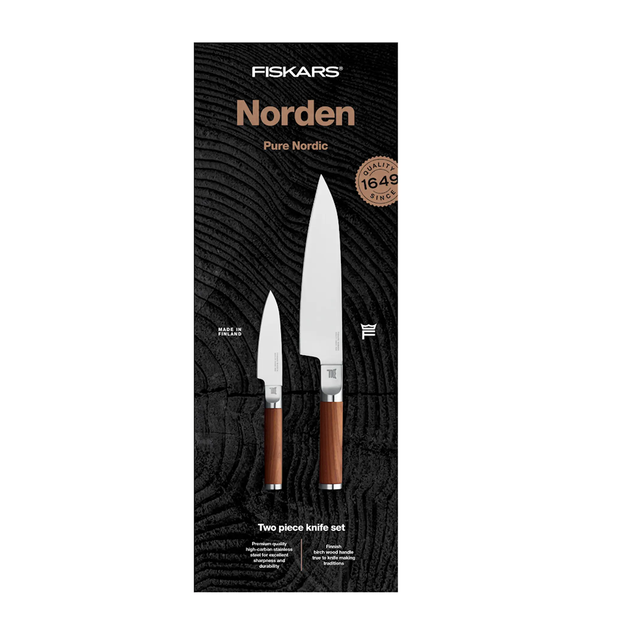 Fiskars Norden Knivset 2 delar