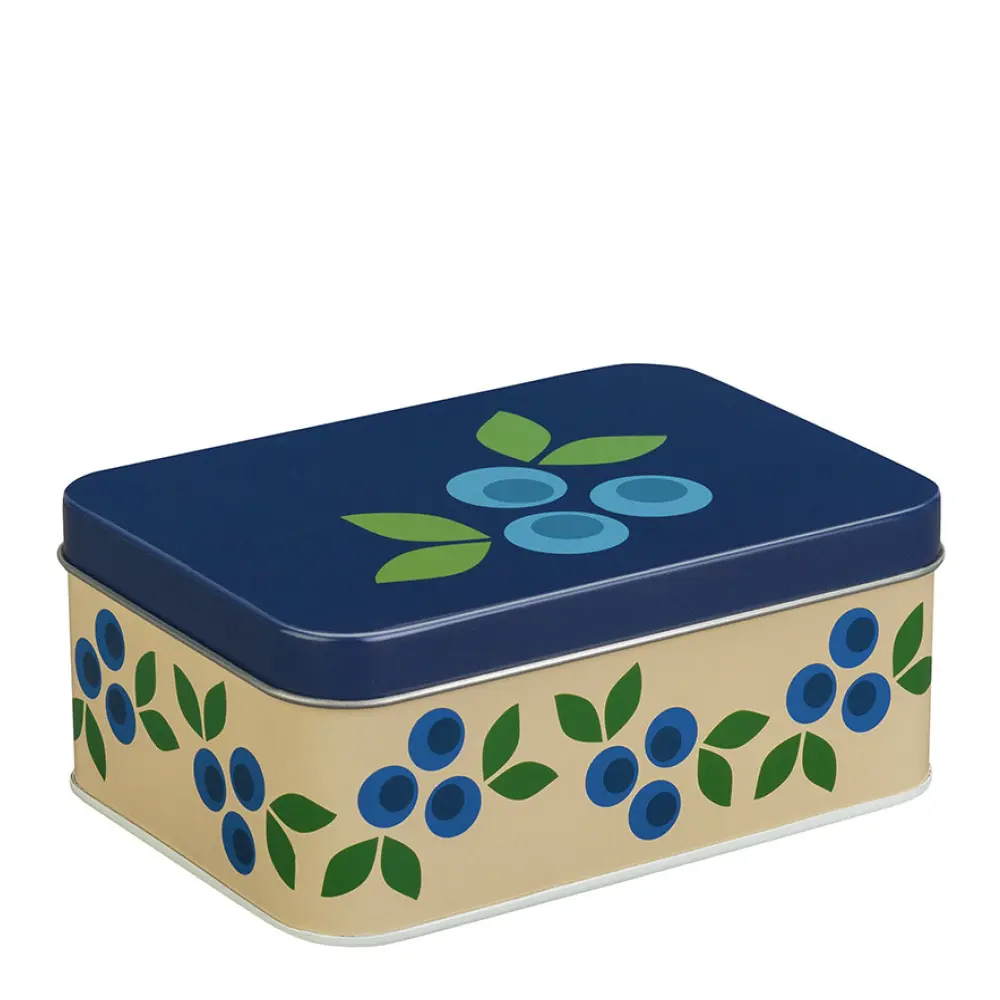 Blåbær matboks 14x10 cm