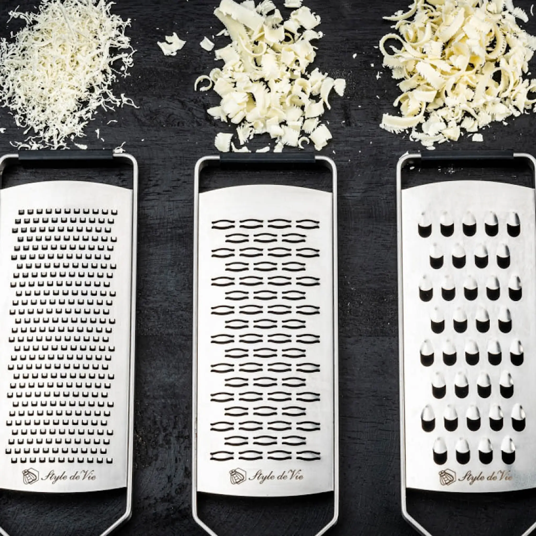 Laguiole Style de Vie Rivjärnset 3 delar svart