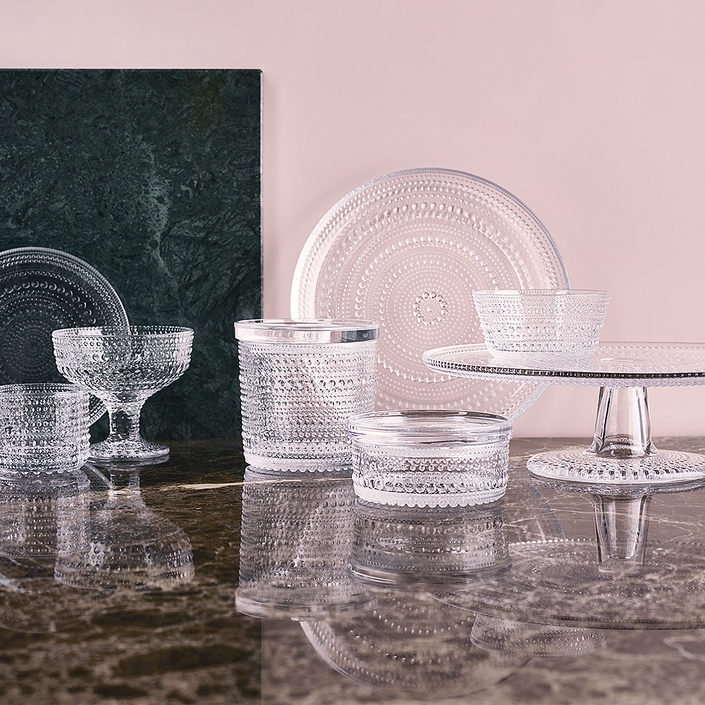 iittala Kastehelmi tallerken 24,8 cm klar