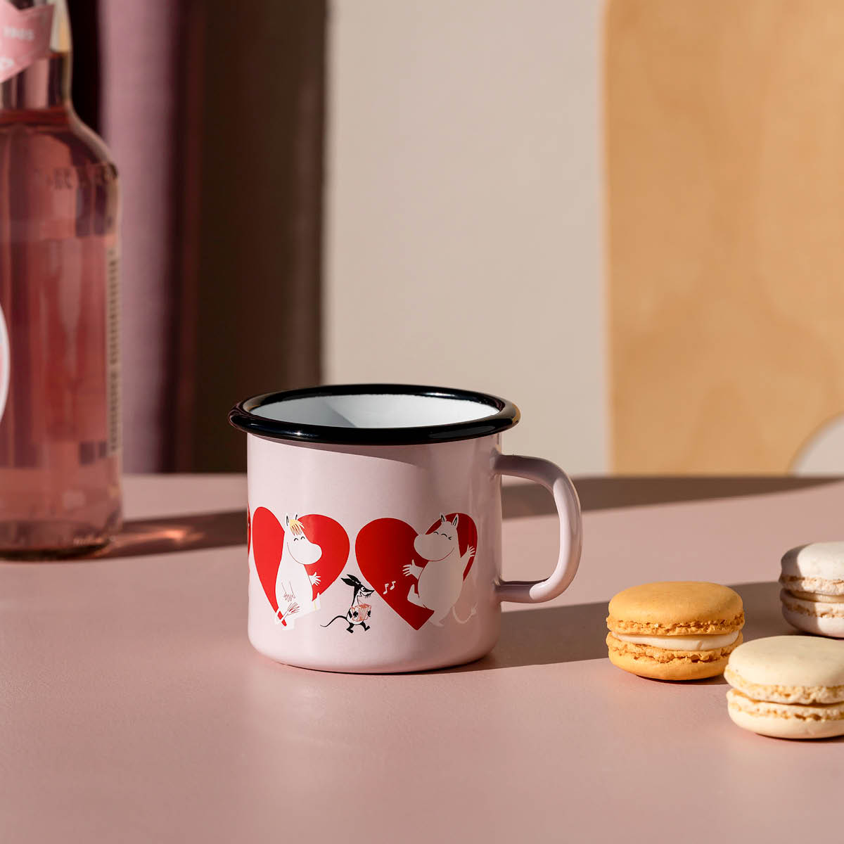 Muurla Mumin emaljmugg 25 cl Hjärta