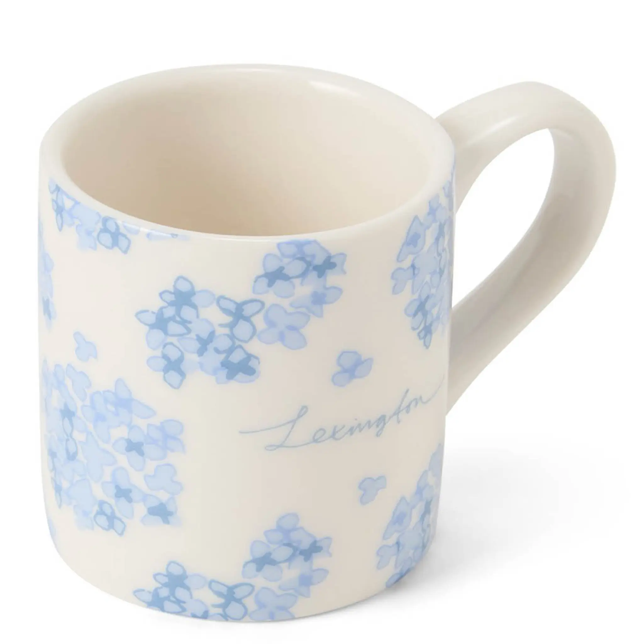 Lexington Espressomugg 10 cl vit/blå blommönster