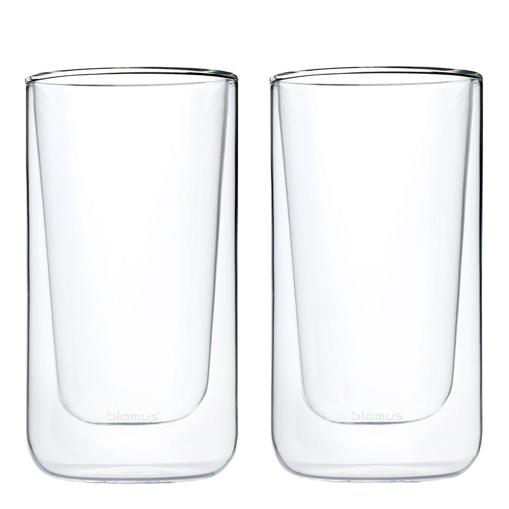Blomus - Nero Latte Macchiato -lasi 32 cl 2 kpl