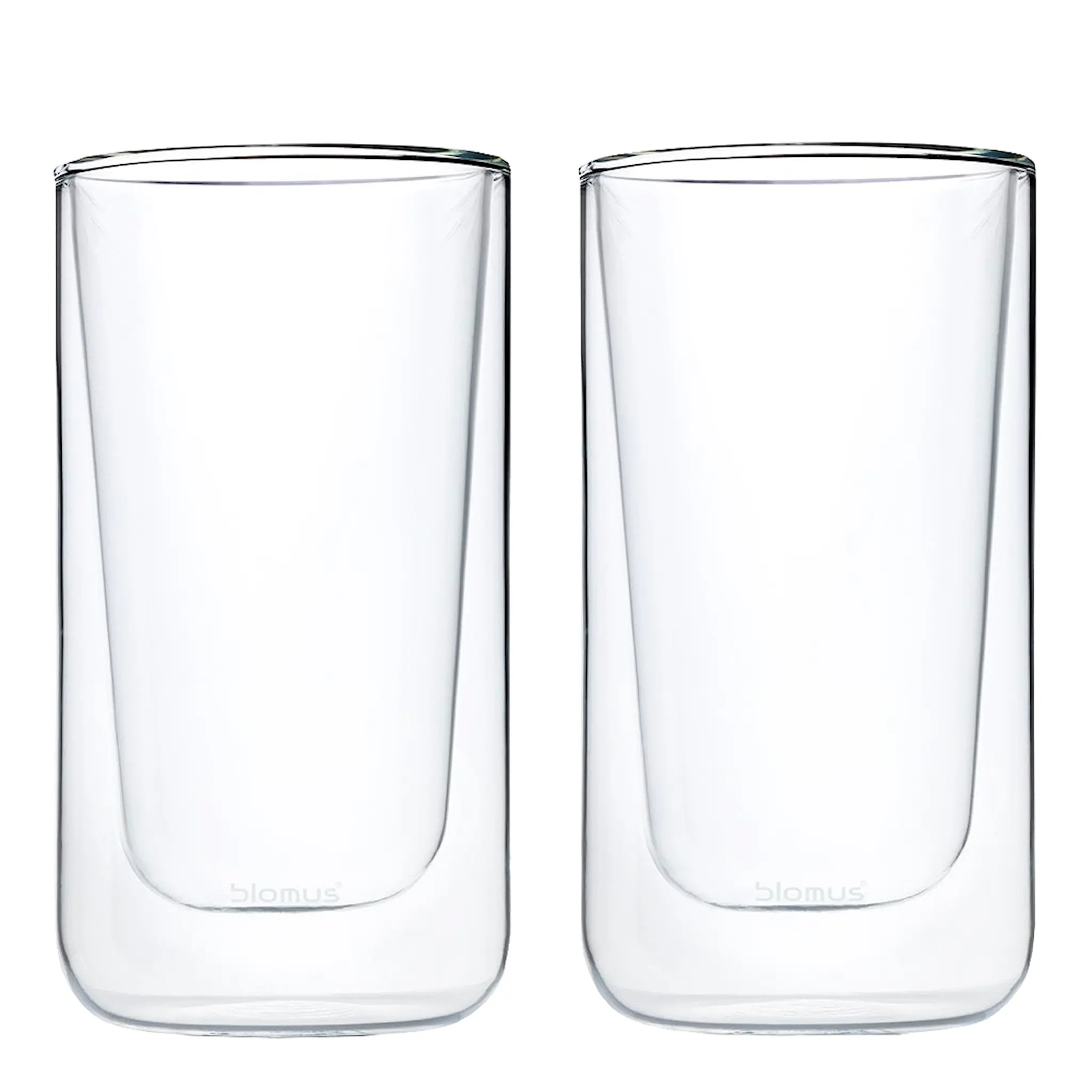 Blomus Nero Latte Macchiatoglas isolerande 32 cl 2-pack