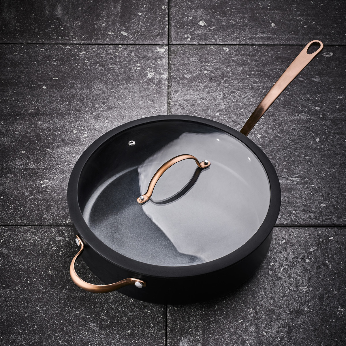 Modern House Black Copper sautepanne 28 cm svart/kobber