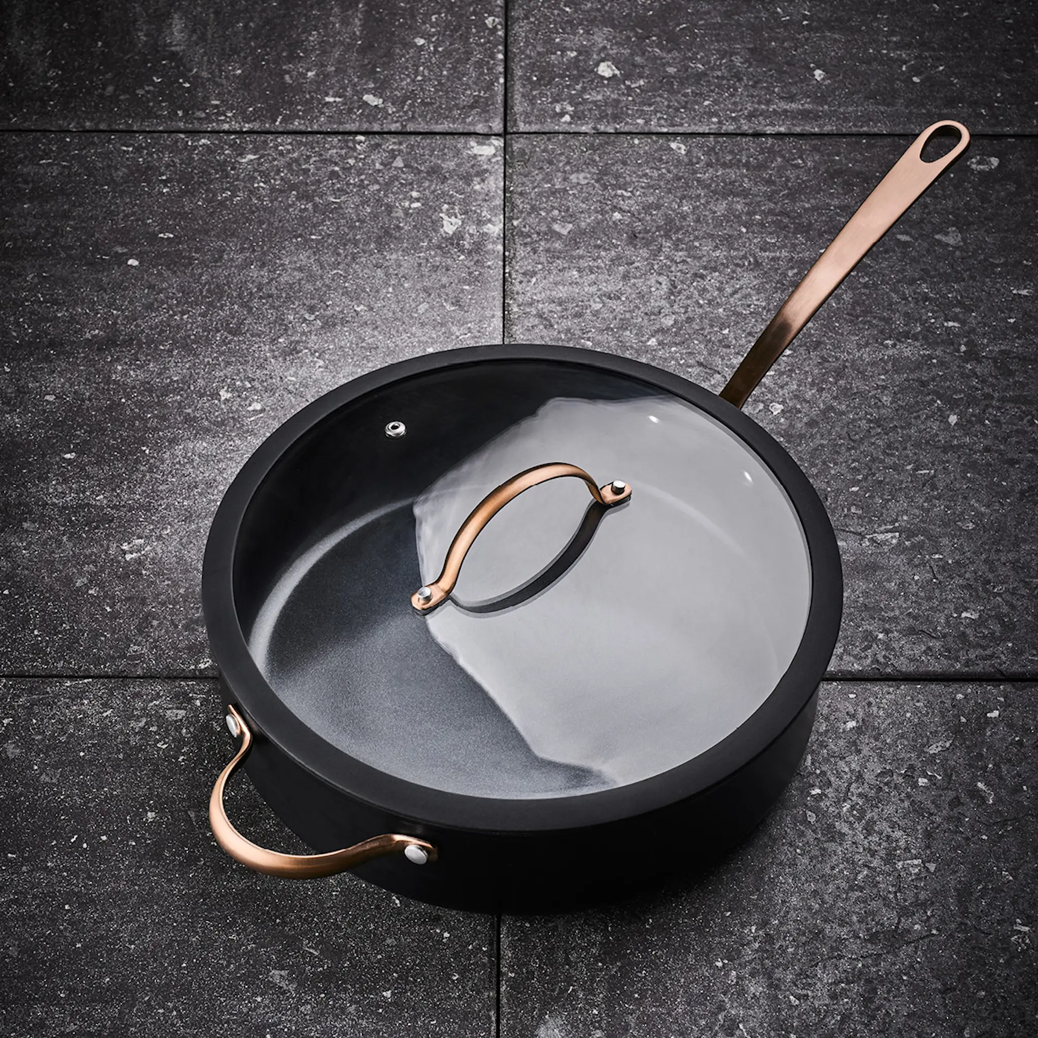 Modern House Black Copper Stekpanna 28 cm Svart/Koppar