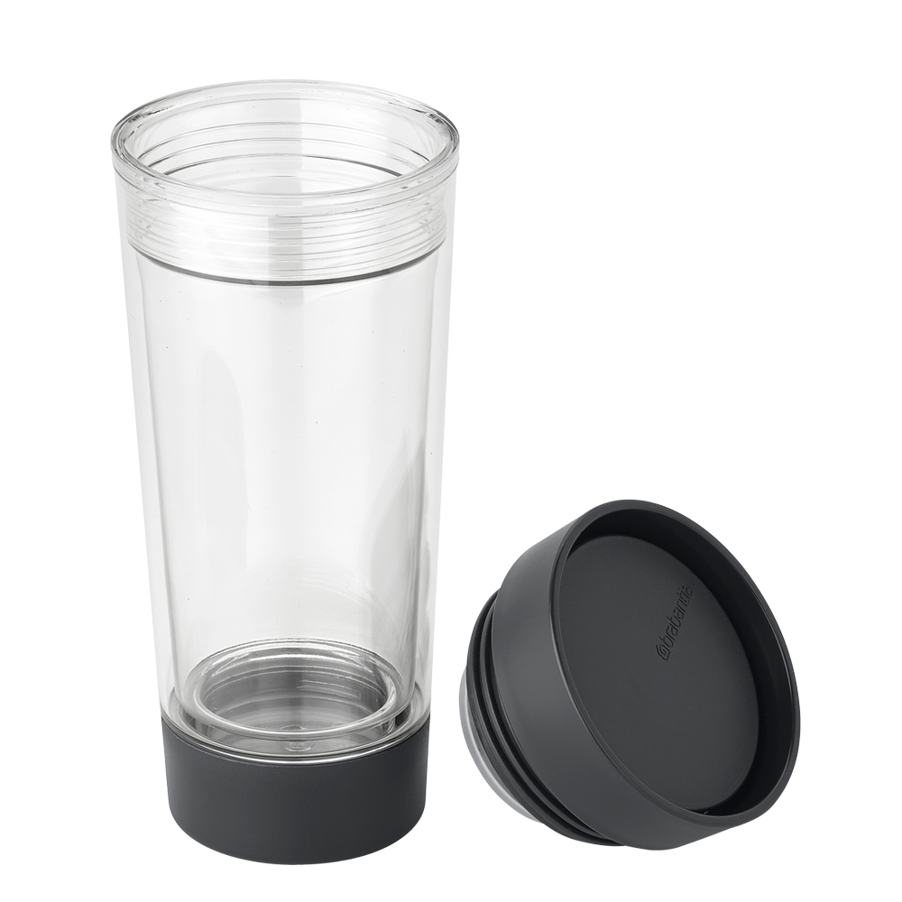 Brabantia Make & Take termosmugg för te 36 cl mörkgrå