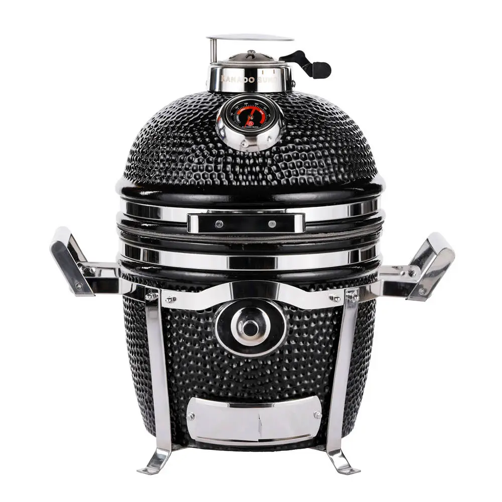 Kamado Grill Signature Junior hiiligrilli musta