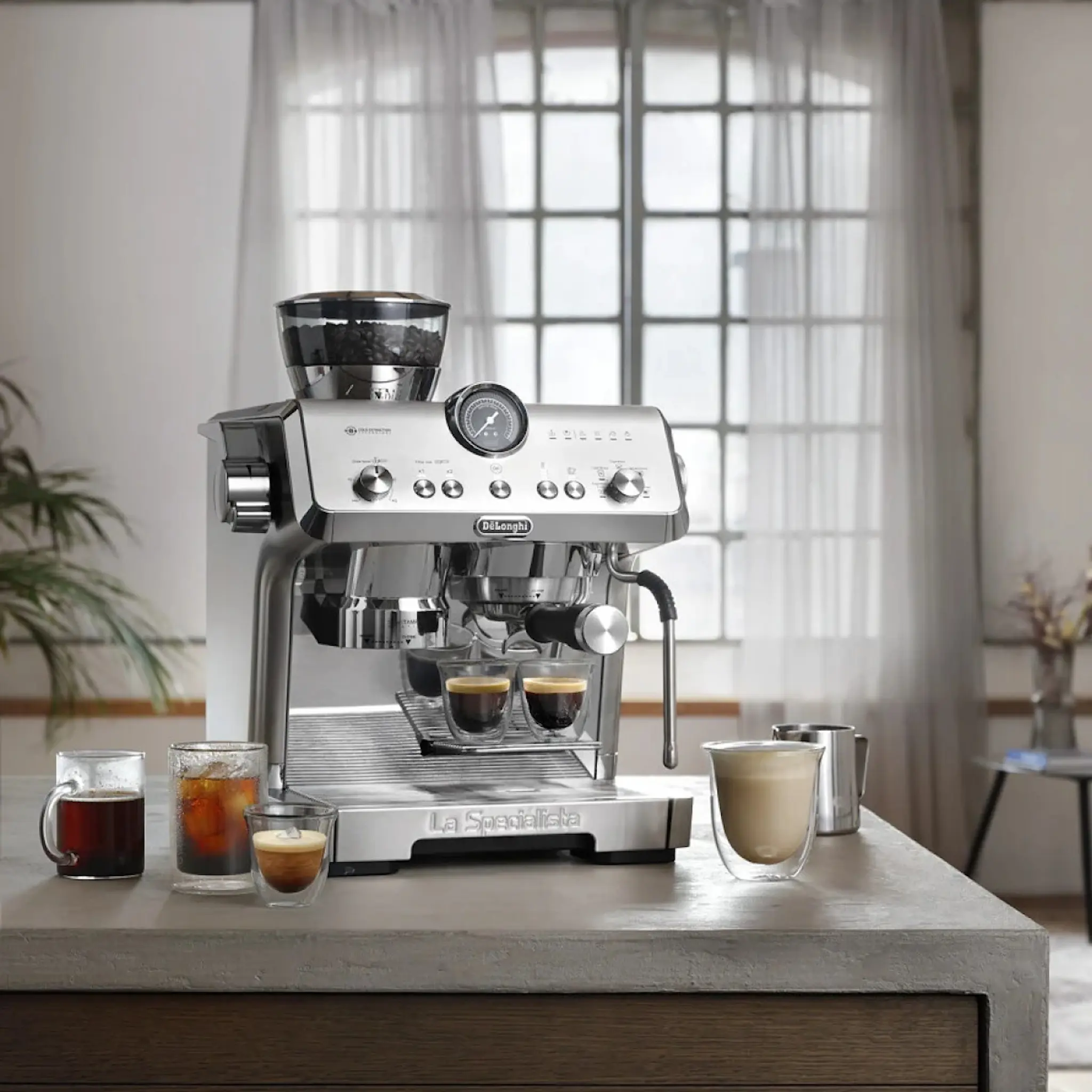 De'Longhi La Specialista Opera espressomaskin EC9555 stål hover