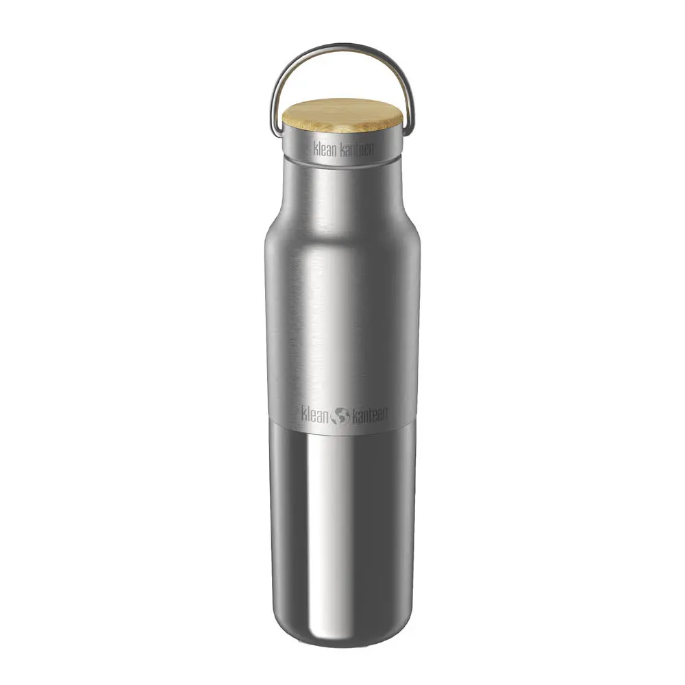 Insulated Reflect Termospullo 0,35 L Bambu/Harjattu teräs