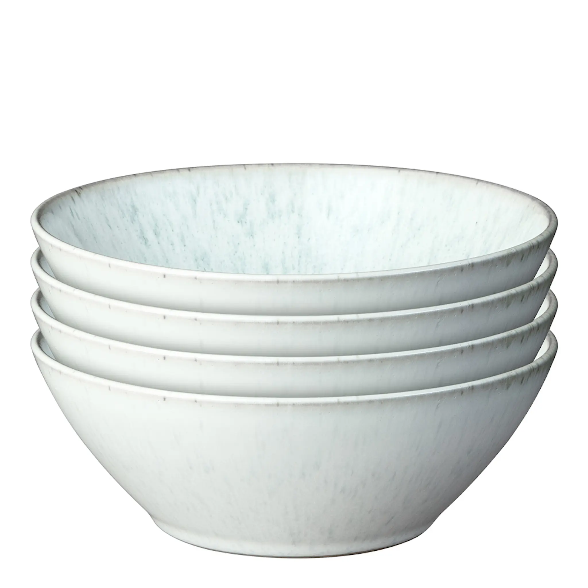 Denby Frukostskål 16,5 cm 4-pack Grön/Vit
