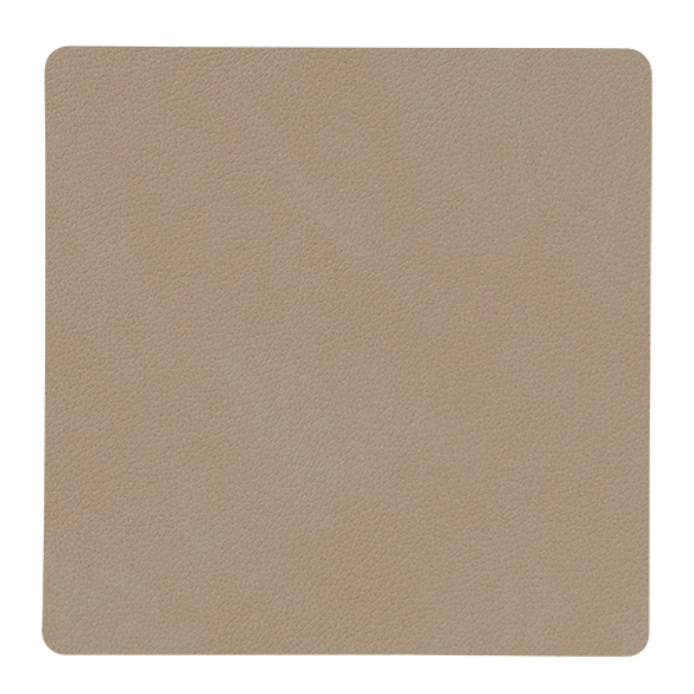 LIND DNA Nupo Square Glasunderlägg 10x10 cm Clay Brown