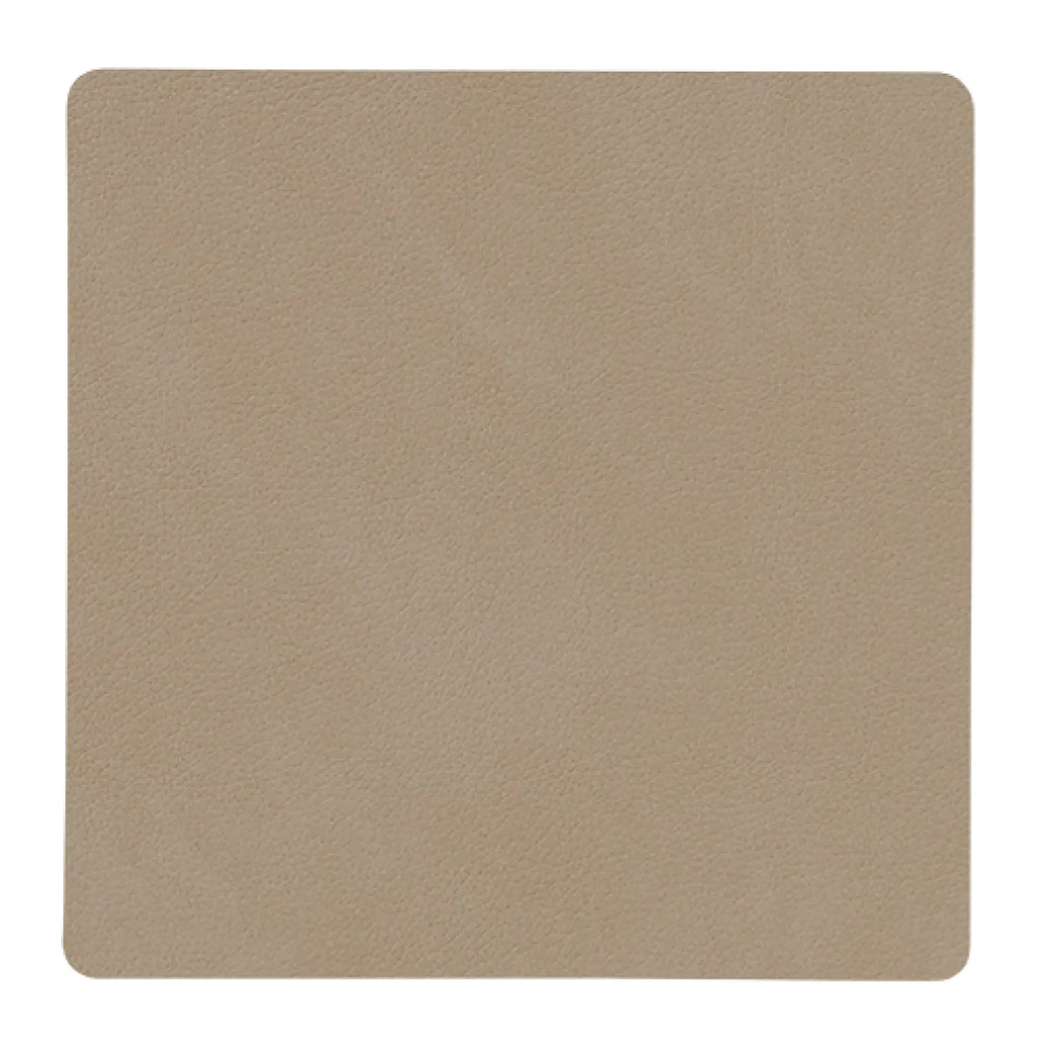 LIND DNA Nupo Square Glasunderlägg 10x10 cm Clay Brown