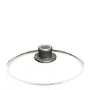 Glass Lid lock 20 cm med ventil klart glas