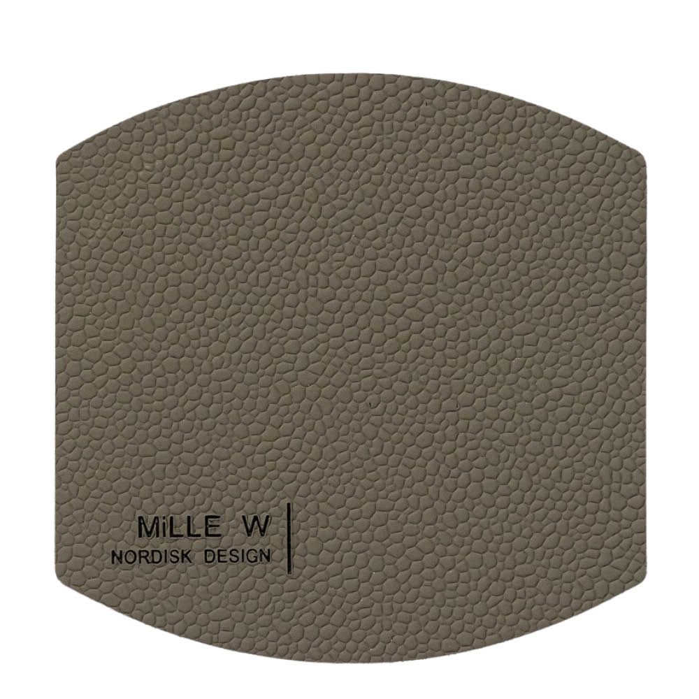 MiLLE W NORDISK DESIGN Ellips Lasinalunen 10x10 cm Harmaa