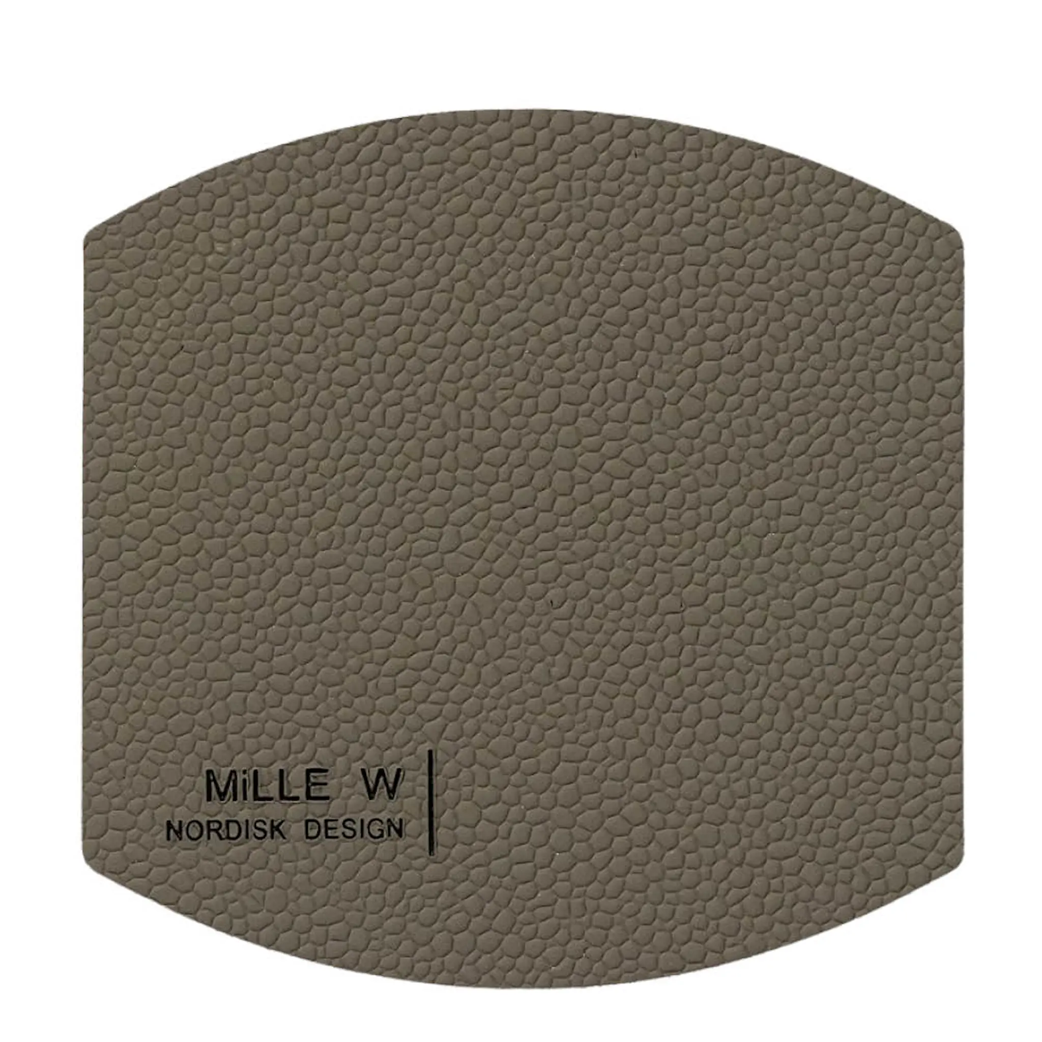 MiLLE W NORDISK DESIGN Ellips Lasinalunen 10x10 cm Harmaa