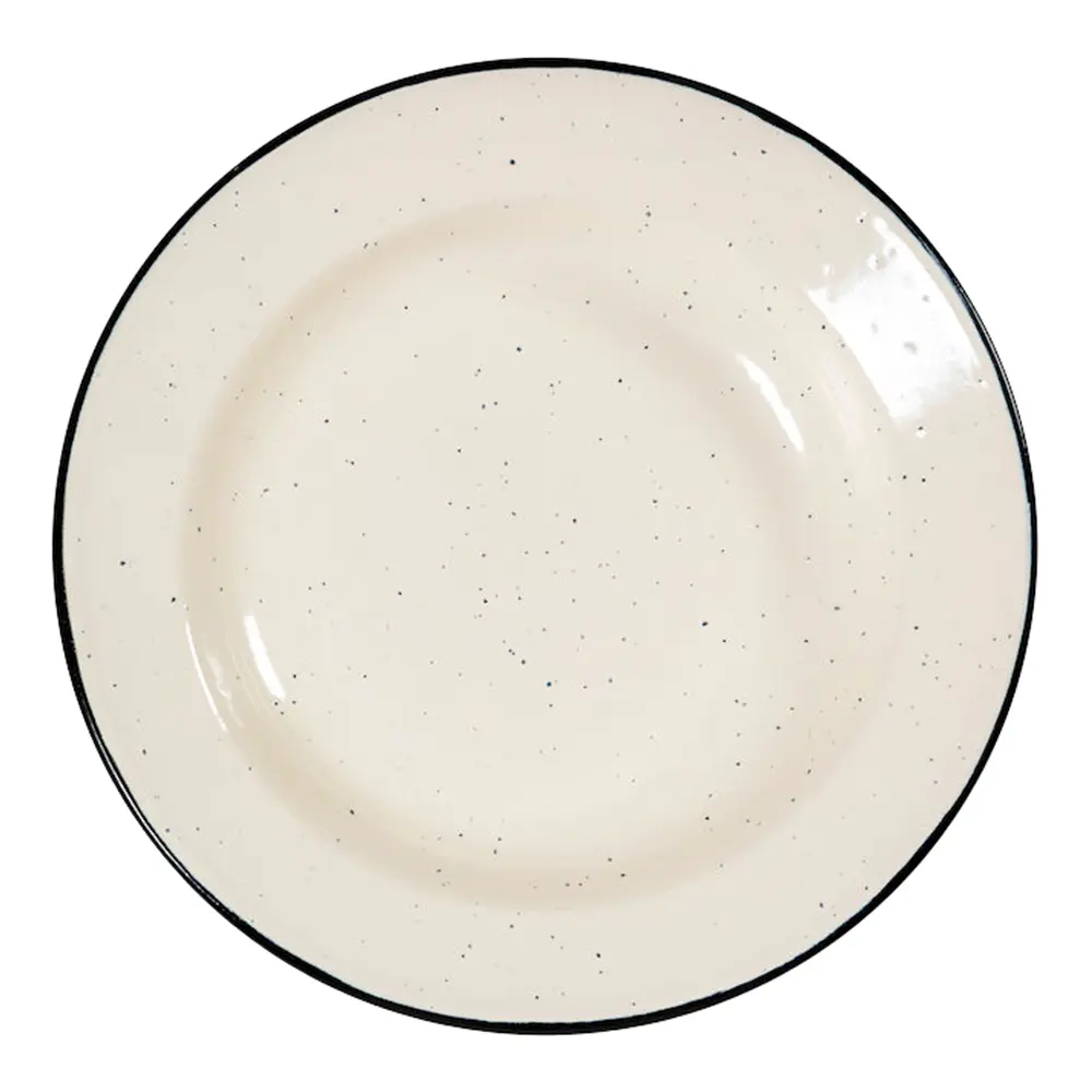 Doris Emalilautanen 20 cm Beige