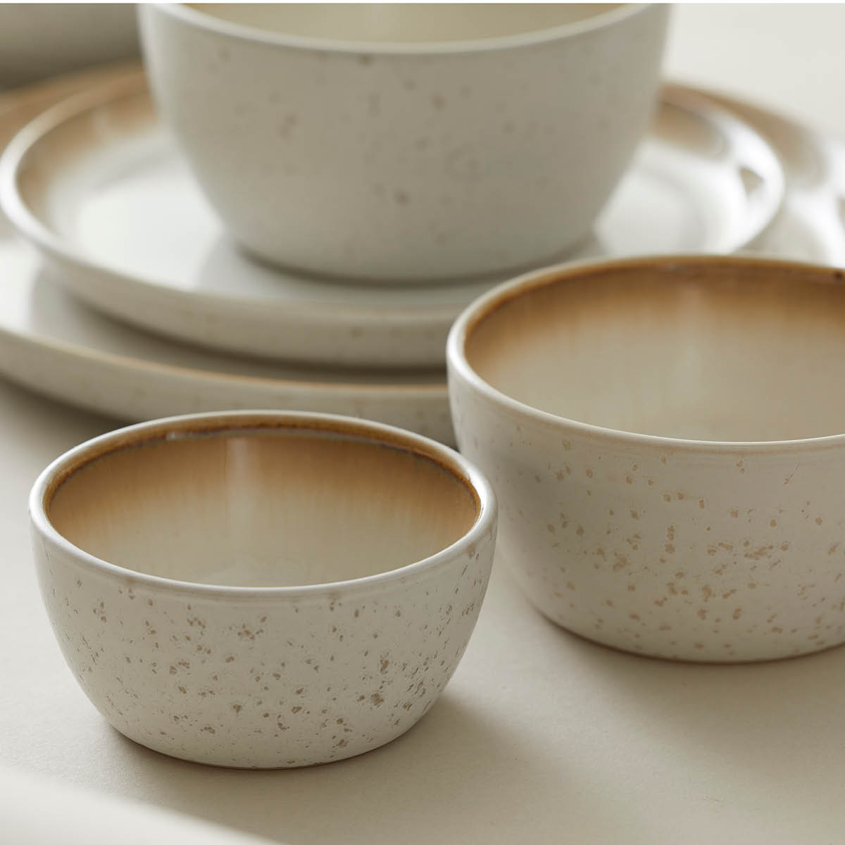 Bitz Skål 14 cm krem/krem