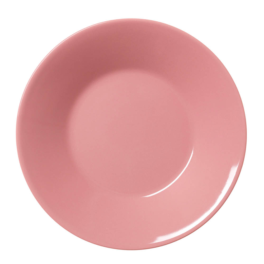 Arabia Vuokko tallrik 16,5 cm rosa