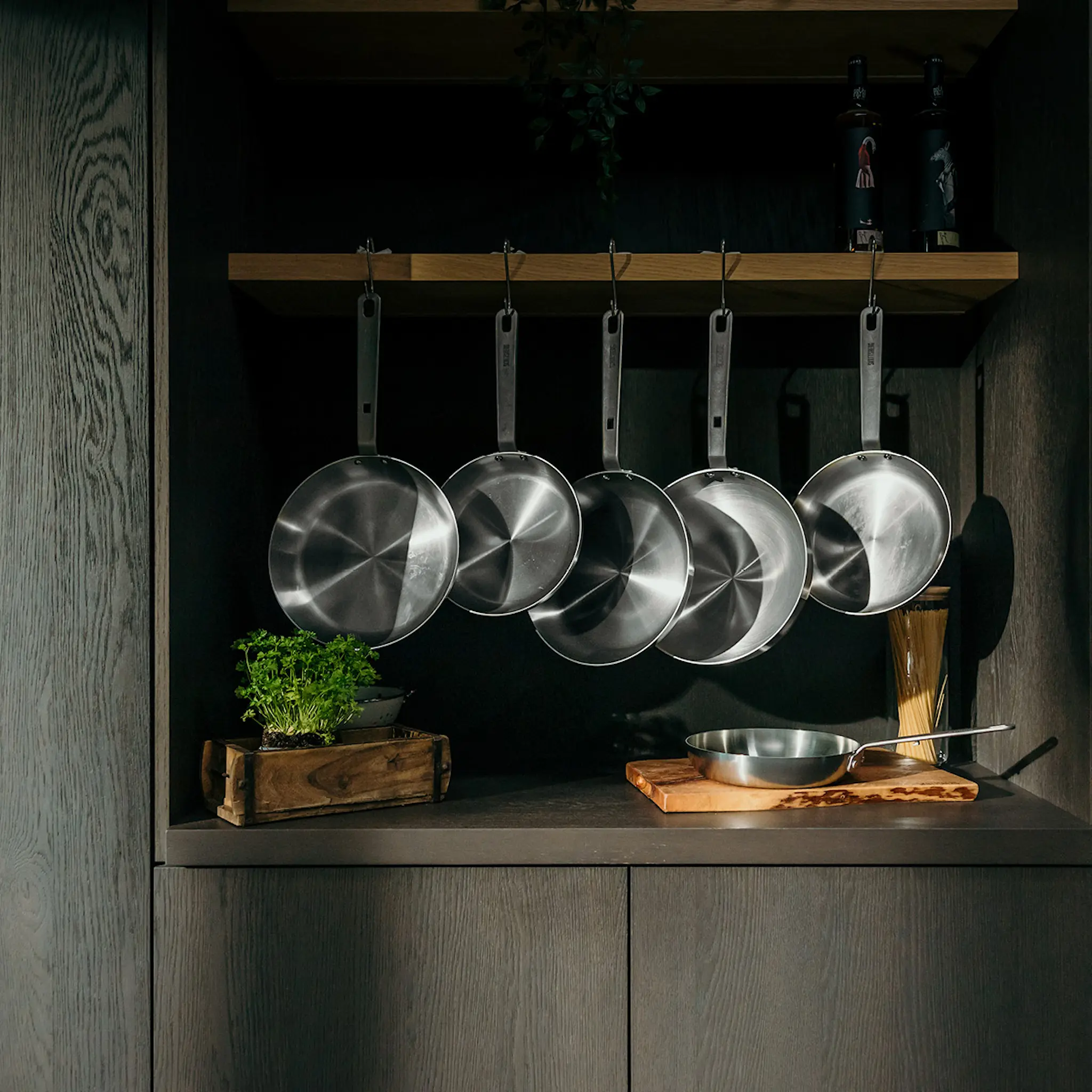 Skottsberg Wokpanna i stål 28 cm