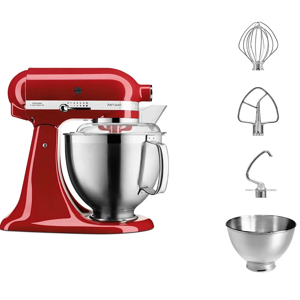 KitchenAid Artisan Premium Yleiskone 4,8 L Punainen