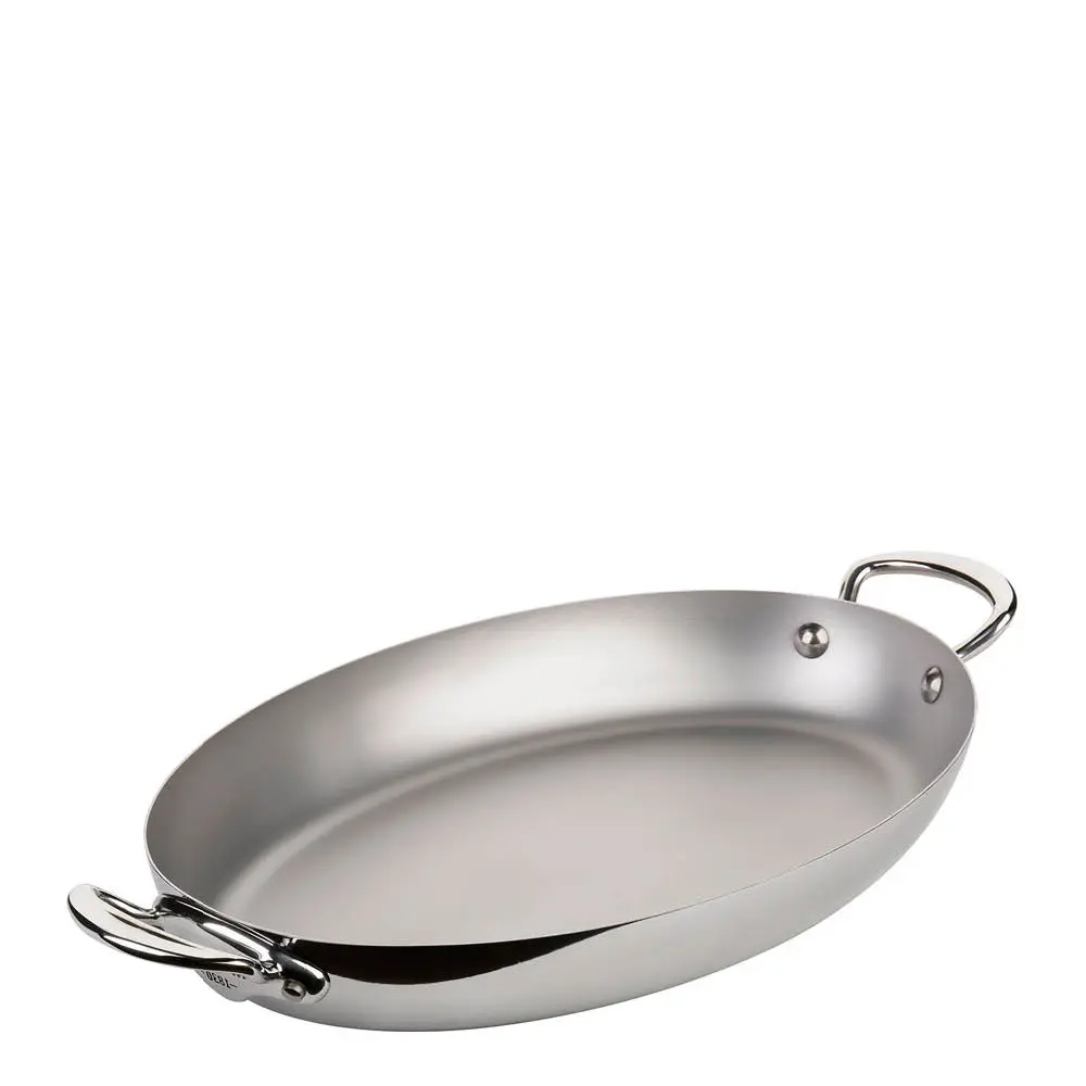 Cook Style panne med to håndtak 30 cm stål