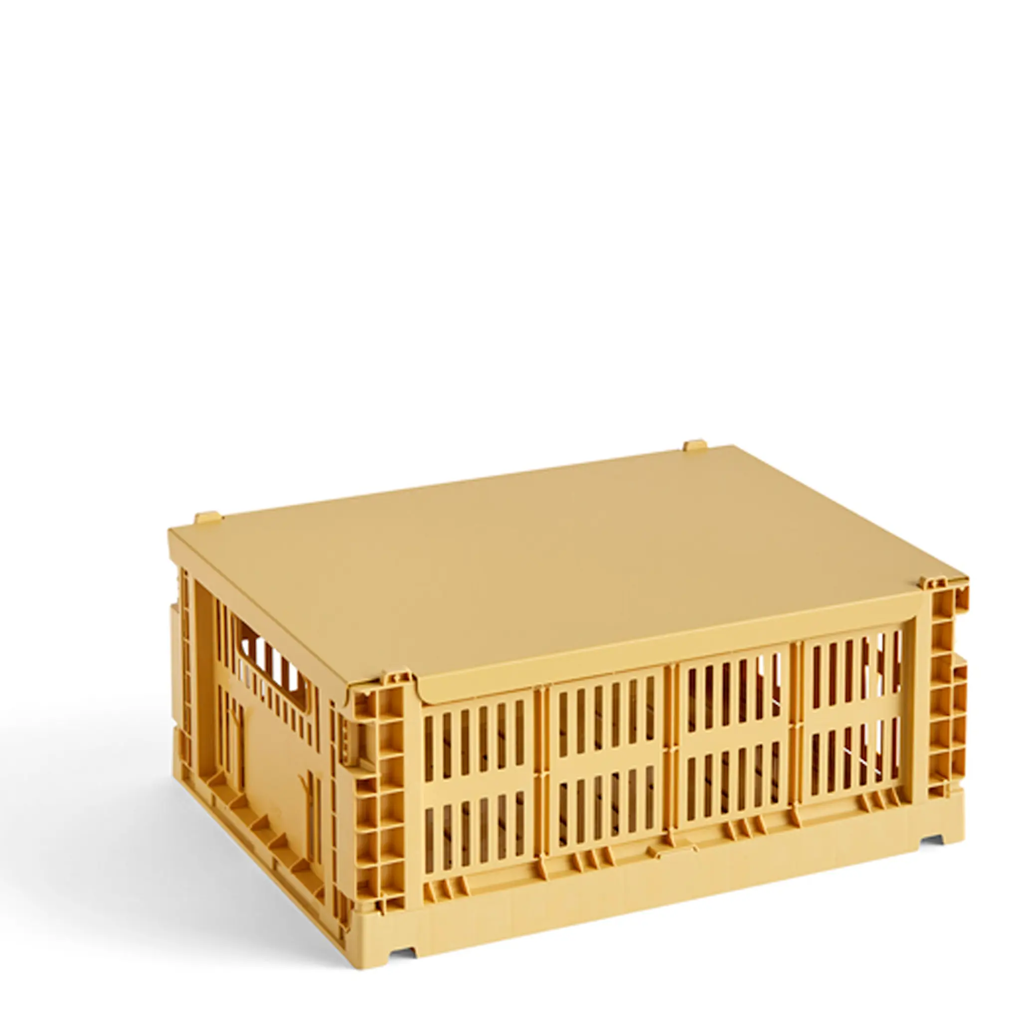 HAY HAY Colour Crate Lock till förvaringslåda Medium Golden Yellow