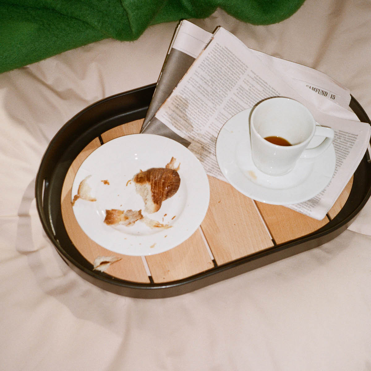 Rosendahl Carry Me bricka 48x31 cm svart