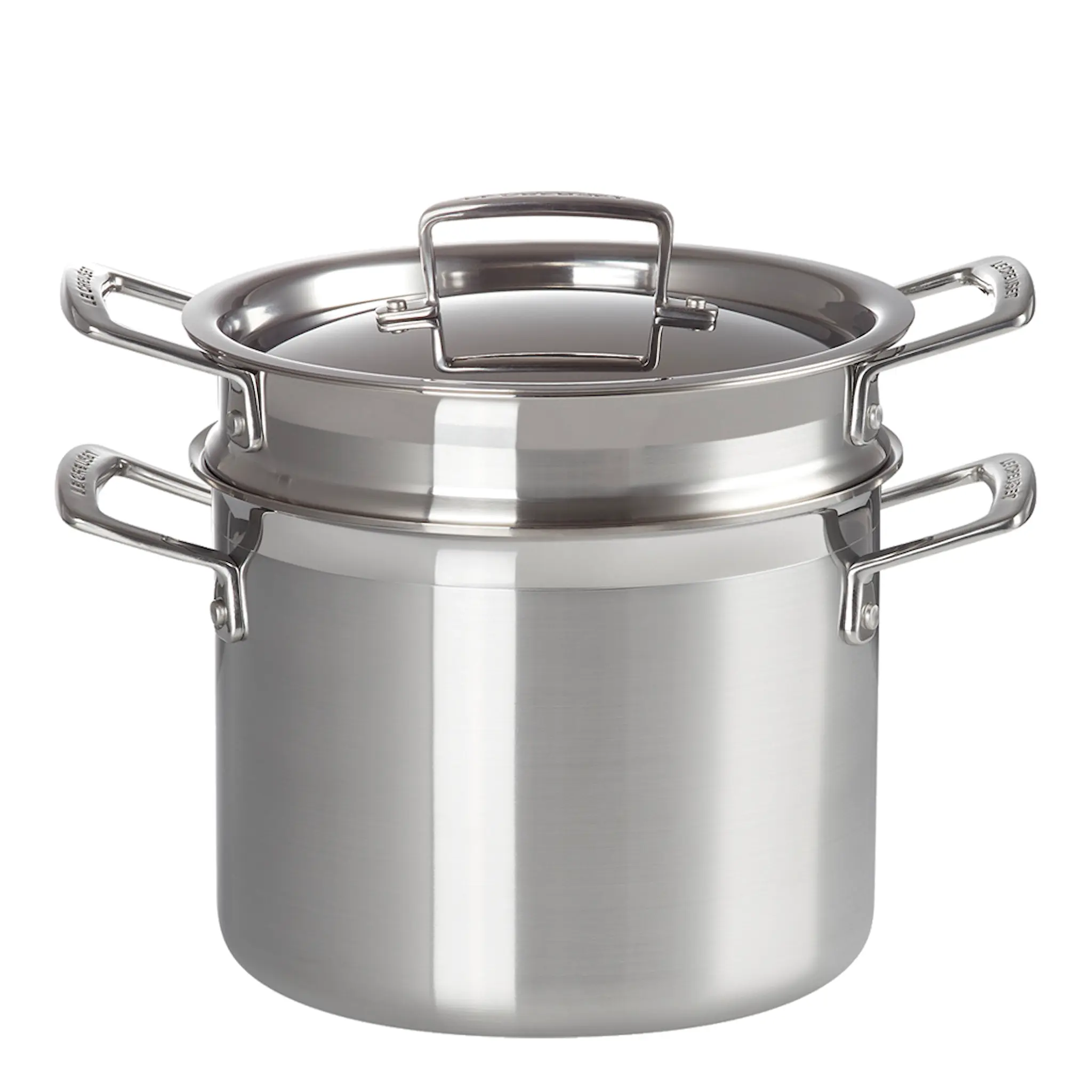 Le Creuset 3-Ply Pastagryta med insats 20 cm 5 L
