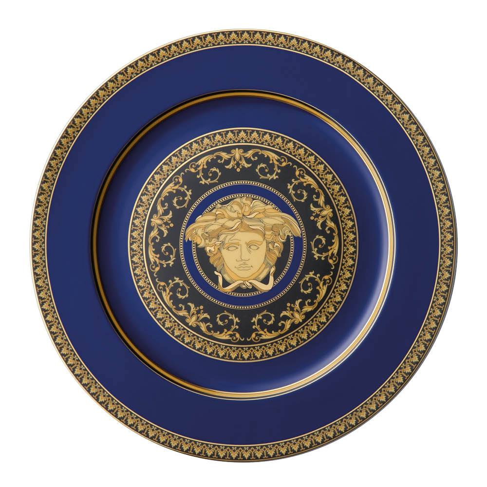 Versace Medusa lautanen 30 cm sininen