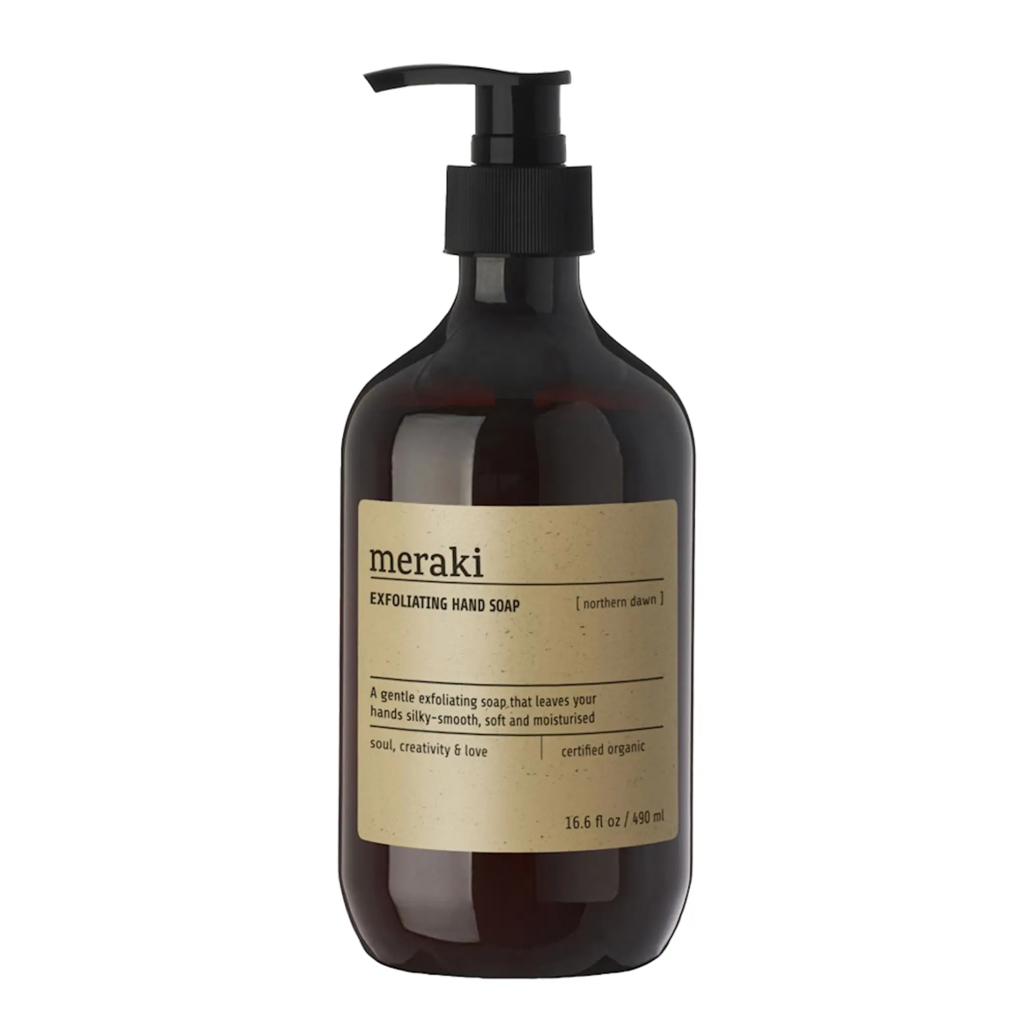 Meraki Tvål exfolierande 490 ml northern dawn