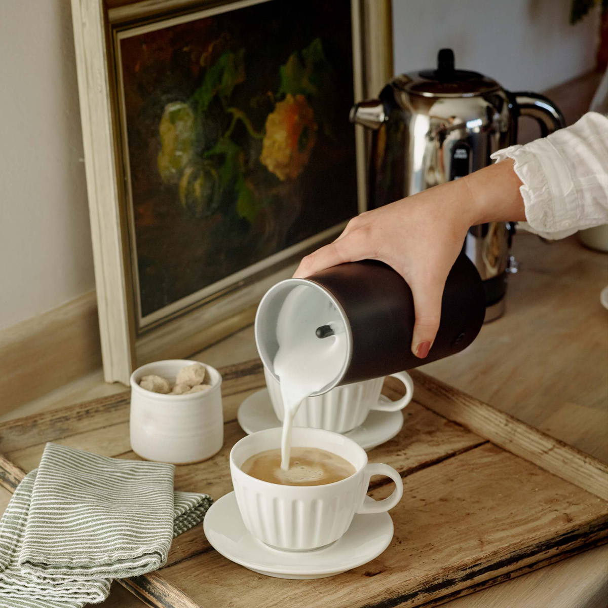 Dualit Maidonvaahdotin suklaatoiminnolla Musta