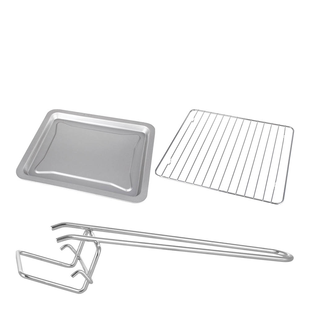 EMERIO Ugn med två kokplattor 3200W 32 L svart