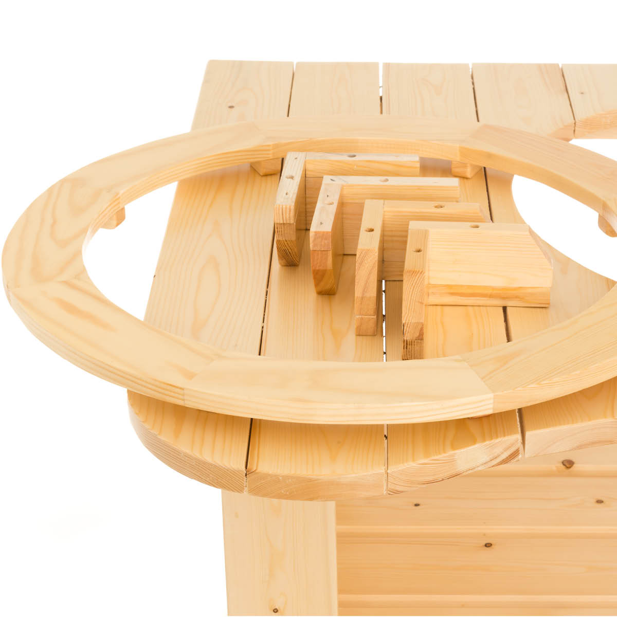 Mustang Konverteringssett til Trebord Kamado L for å passe Kamado M